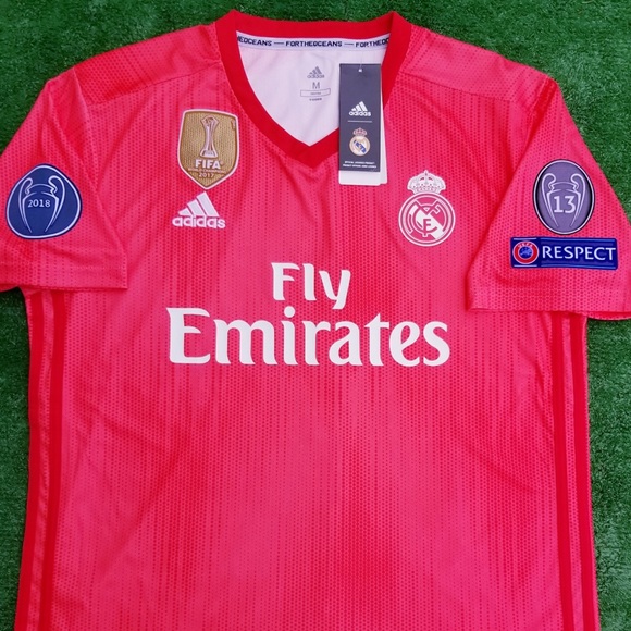 real madrid pink jersey 2018